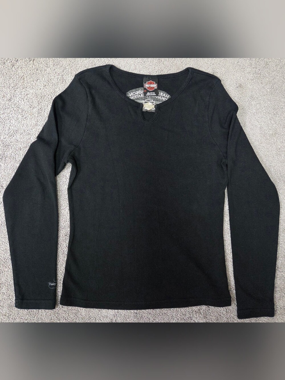 Harley-Davidson Tomahawk Operations Tomahawk, Wisconsin Black Long Sleeve 2X